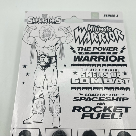 WWE Superstars Series 2 ULTIMATE WARRIOR Figure Walmart Exclusive Wrestling NIB - Picture 7 of 11